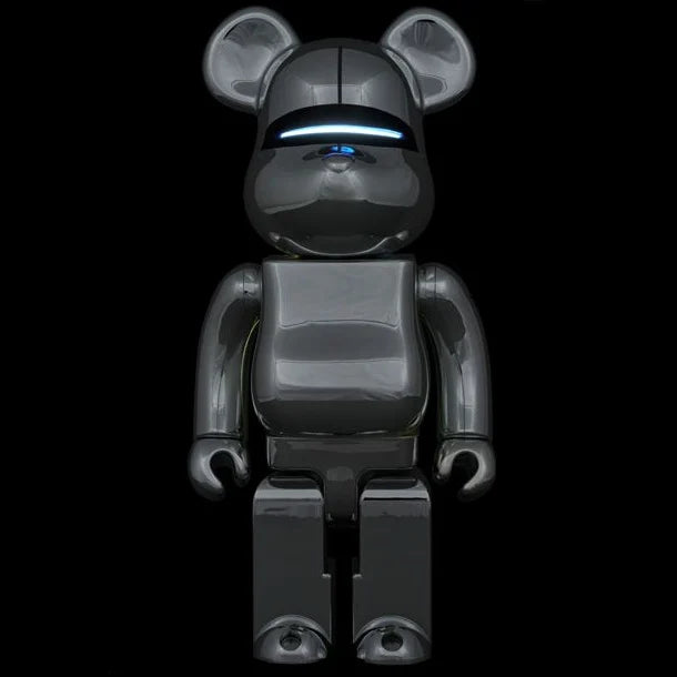 1000% Bearbrick - Hajime Sorayama Robot (Blue Lights ed.)