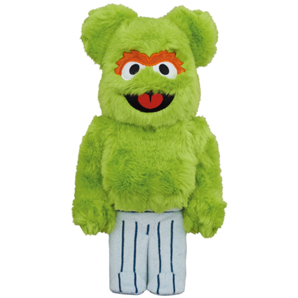 400% Bearbrick Set - Oscar The Grouch - Costume Edition (Sesame Street)