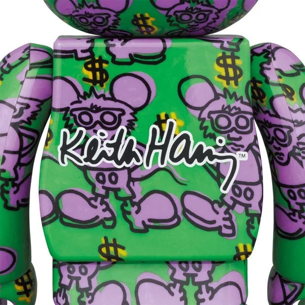 400% & 100% Bearbrick Set - Keith Haring V11