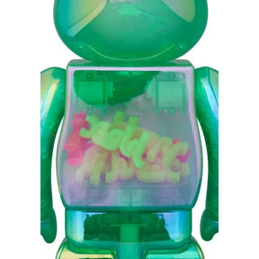 400% & 100% Bearbrick Set - X-girl (Clear Green) 400% & 100% Bearbrick Set - X-girl (Clear Green)