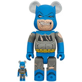 400% & 100% Bearbrick Set - Batman (The Dark Knight Triumphant)-Medicom Toy-Bearbrick