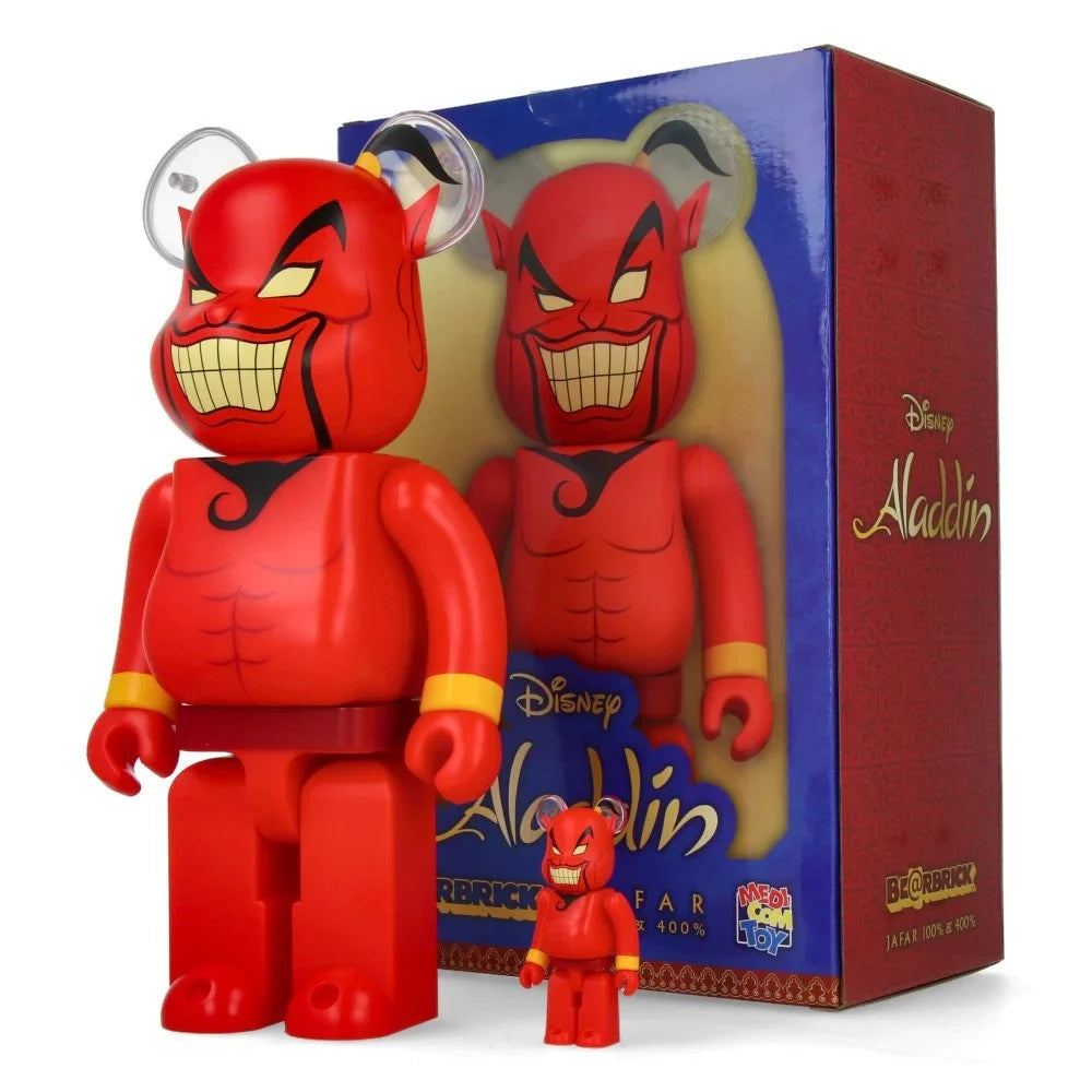 400% & 100% Bearbrick Set - Jafar (Disney Aladdin) 400% & 100% Bearbrick Set - Jafar (Disney Aladdin)