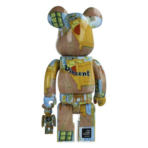 400 & 100 Bearbrick - Van Gogh Set inspired by The Bedroom 400 & 100 Bearbrick - Van Gogh Set inspired by The Bedroom