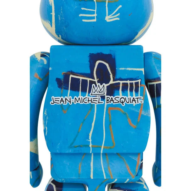 1000% Bearbrick - Jean-Michel Basquiat v9 (Blue Angel)