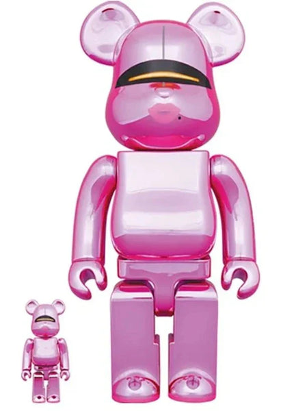 400 Bearbrick - Hajime Sorayama Robot Set | Futuristic Art