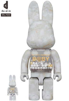 400% & 100% Rabbrick set - My First Rabbrick Baby (Marble Stone)