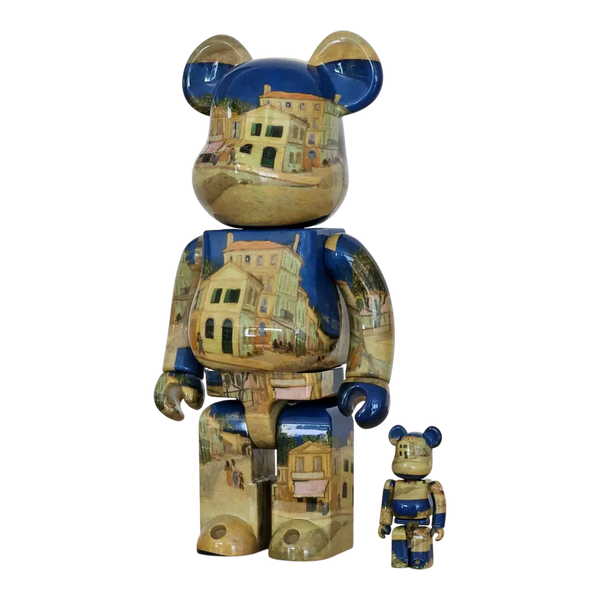 100% & 400% Bearbrick set – Van Gogh – The Yellow House 100% & 400% Bearbrick set – Van Gogh – The Yellow House