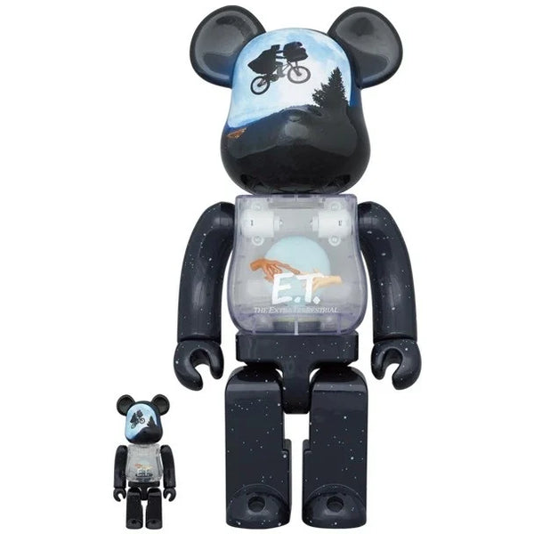 400 & 100 Bearbrick set – Batman Hush - Collector's set in Black 400 & 100 Bearbrick set – Batman Hush - Collector's set in Black