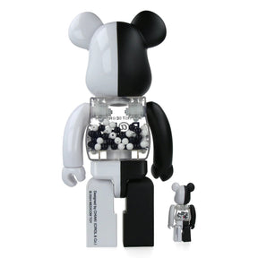 400% & 100% Bearbrick - My first Bearbrick Baby (Black & White)
