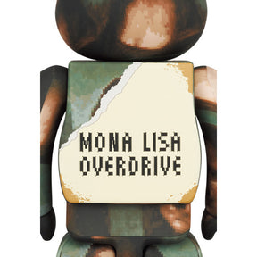 400% & 100% Bearbrick set - Mona Lisa Overdrive (Louvre x Zerotaro)