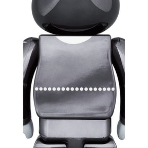 400% & 100% Bearbrick set - KISS Star Child (Chrome ed.)