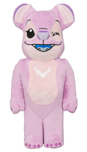 400% Bearbrick - Angel - Stitch (Costume Version)